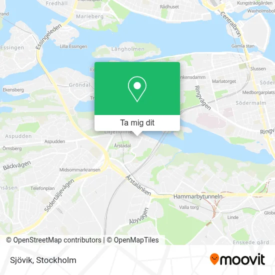 Sjövik karta