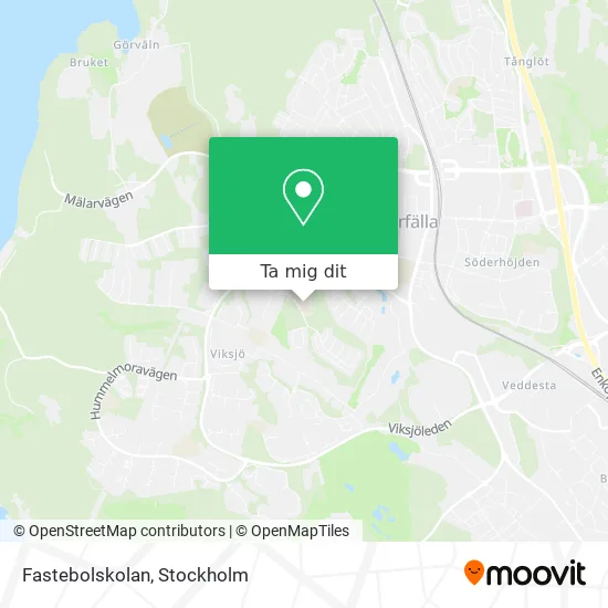 Fastebolskolan karta