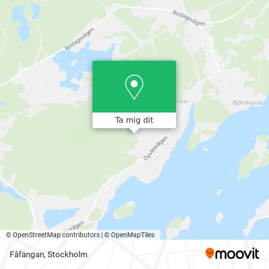 Fåfängan karta