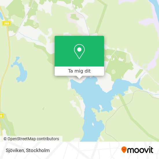 Sjöviken karta