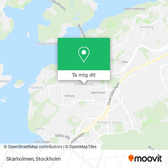Skärholmen karta