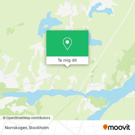 Norrskogen karta