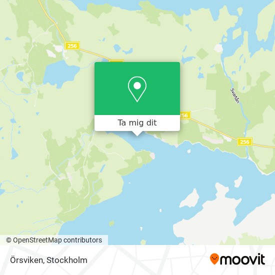 Örsviken karta