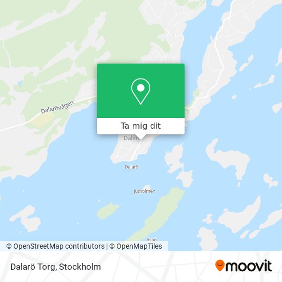 Dalarö Torg karta