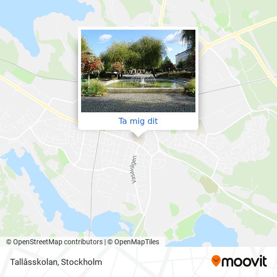 Tallåsskolan karta