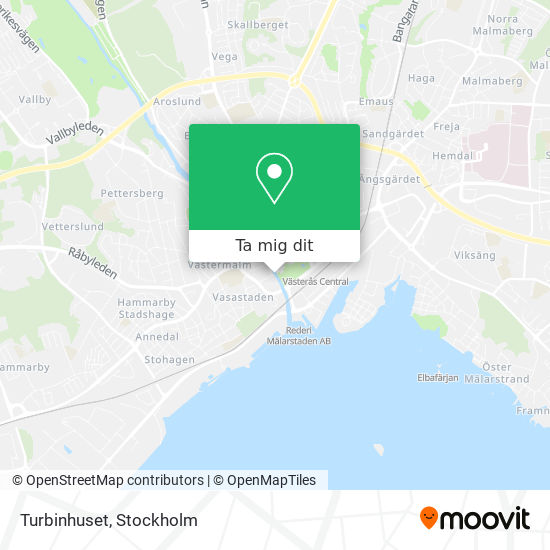 Turbinhuset karta