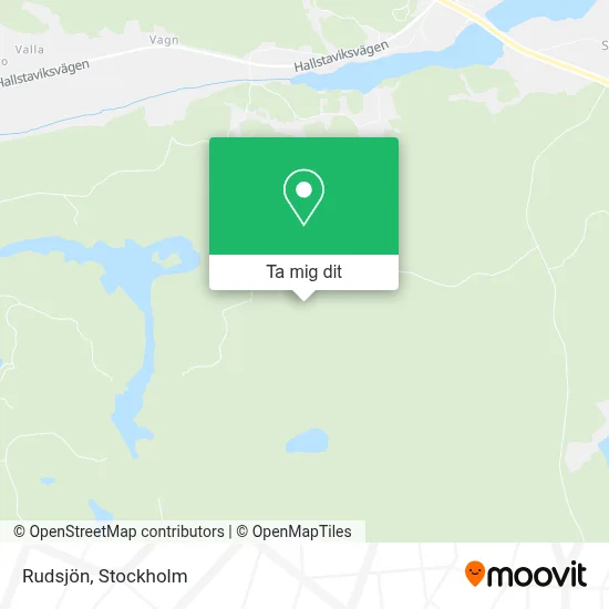Rudsjön karta