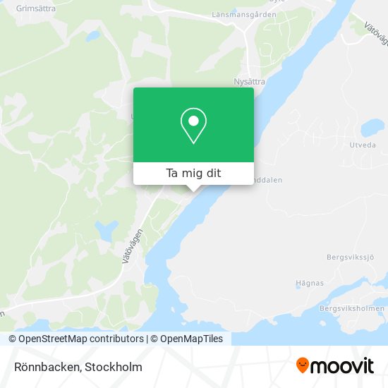 Rönnbacken karta