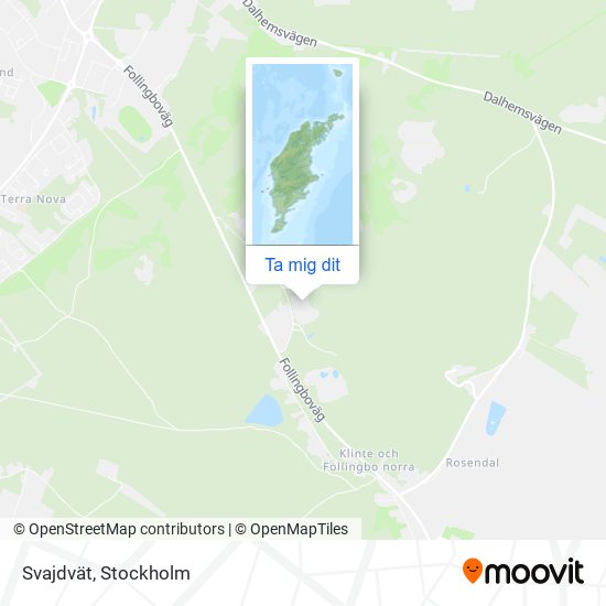 Svajdvät karta