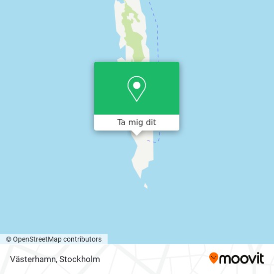 Västerhamn karta