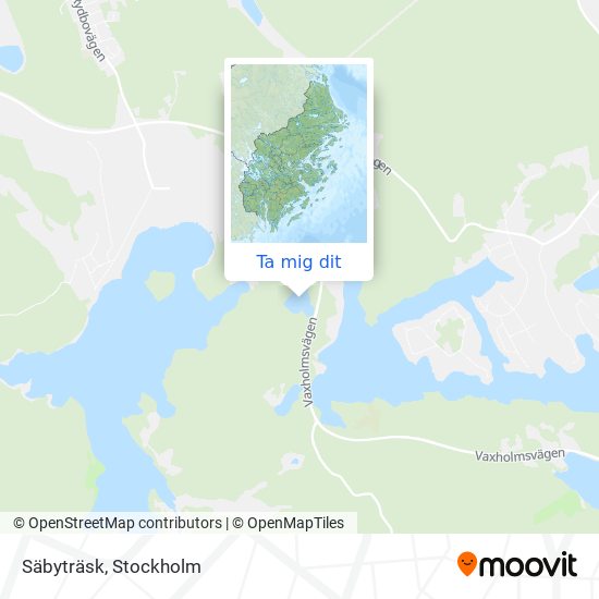 Säbyträsk karta