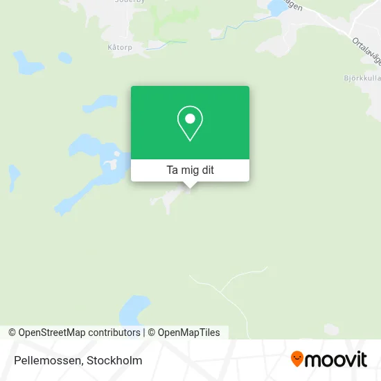 Pellemossen karta