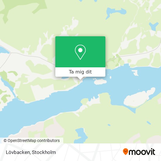 Lövbacken karta