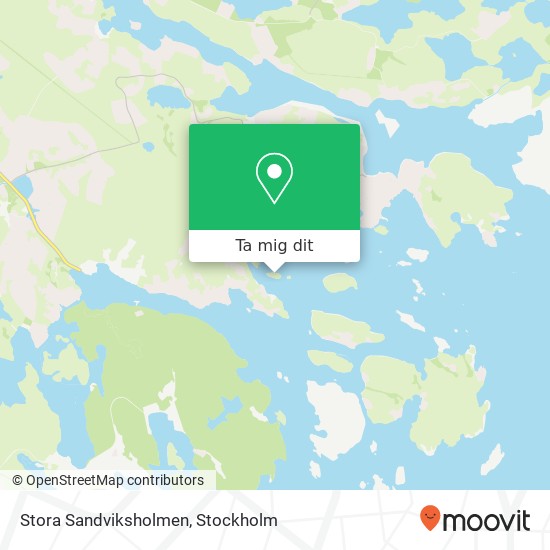 Stora Sandviksholmen karta