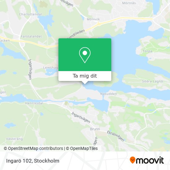 Ingarö 102 karta