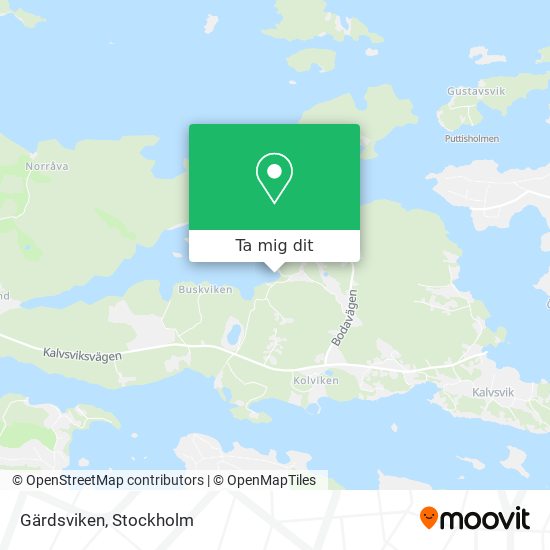 Gärdsviken karta