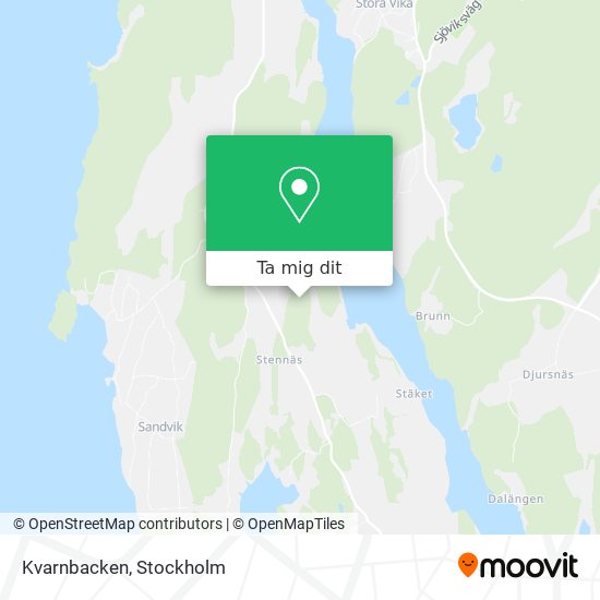 Kvarnbacken karta