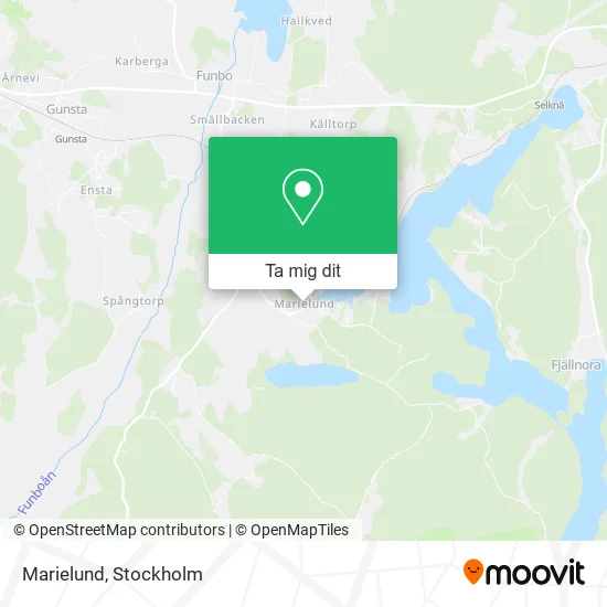 Marielund karta