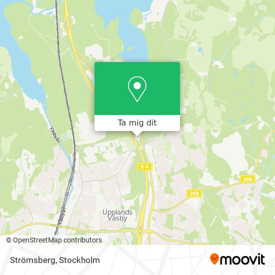 Strömsberg karta