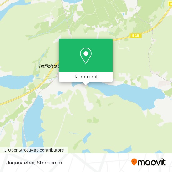 Jägarvreten karta