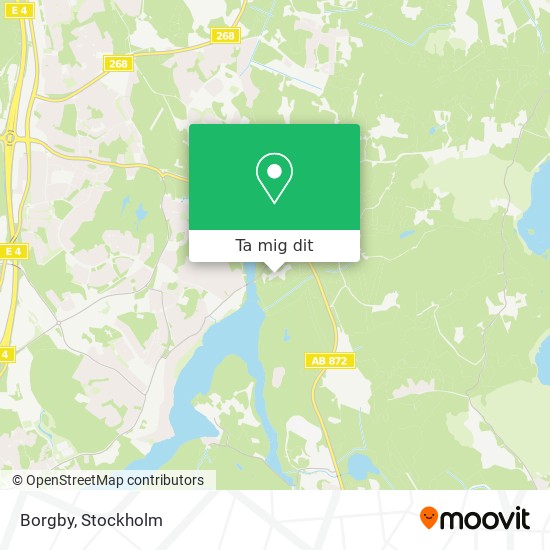 Borgby karta