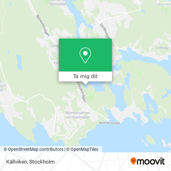 Källviken karta