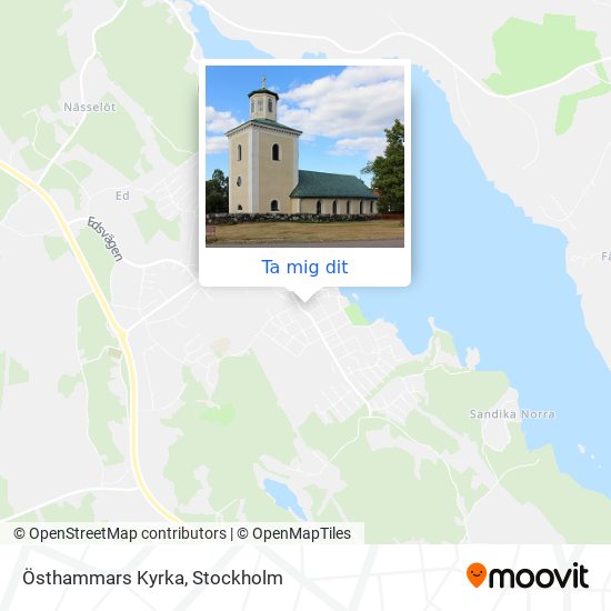 Östhammars Kyrka karta