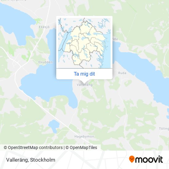 Valleräng karta