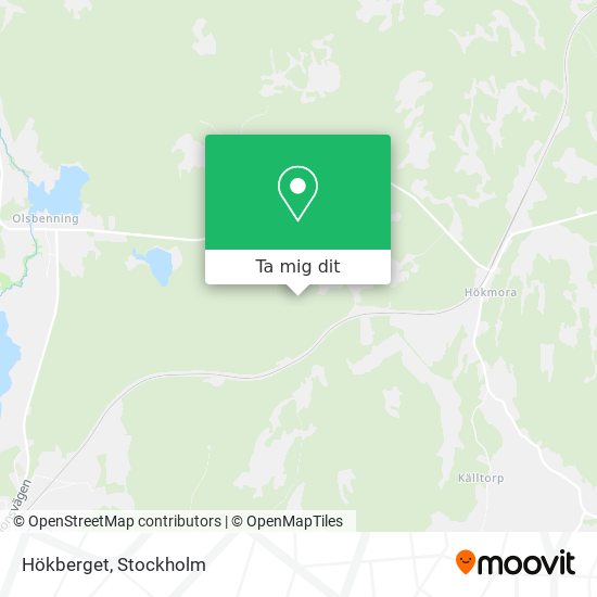 Hökberget karta