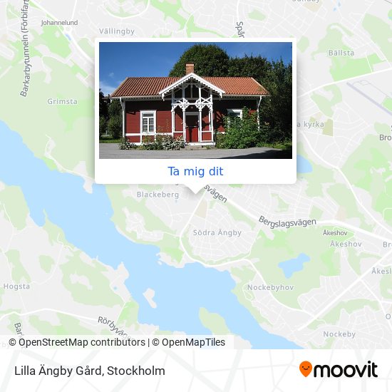 Lilla Ängby Gård karta