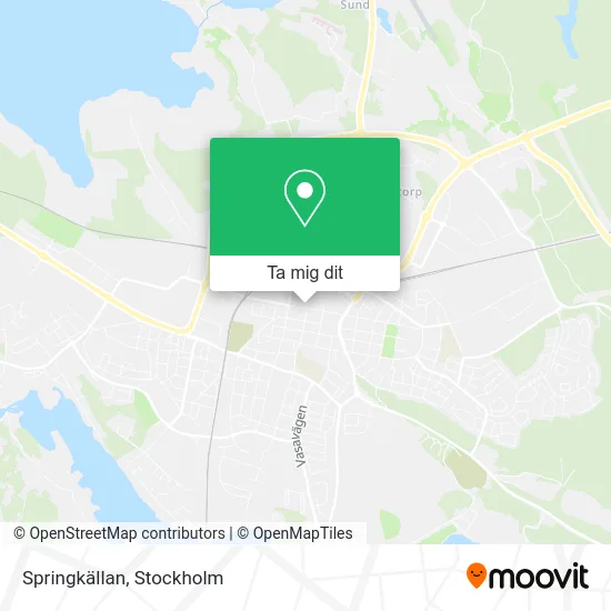 Springkällan karta
