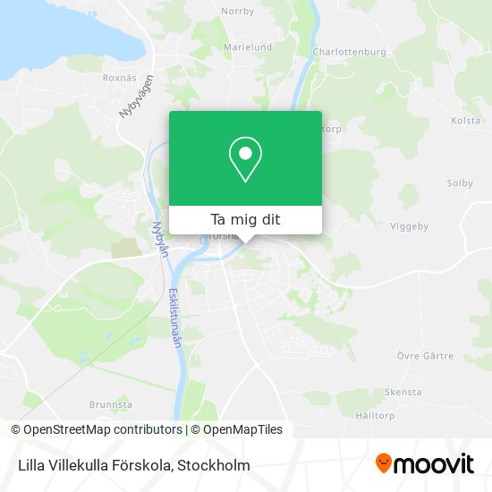 Lilla Villekulla Förskola karta