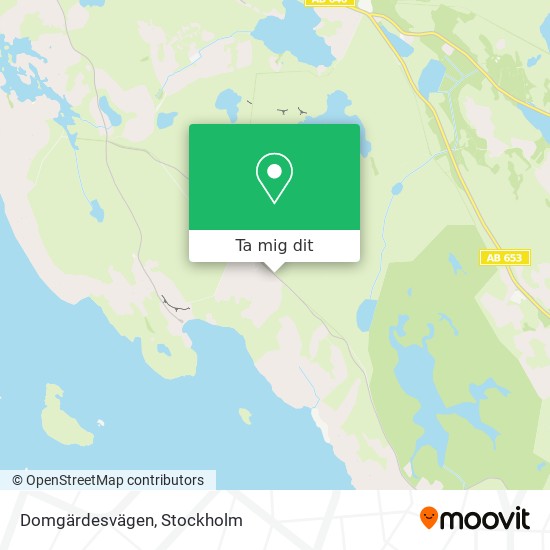 Domgärdesvägen karta