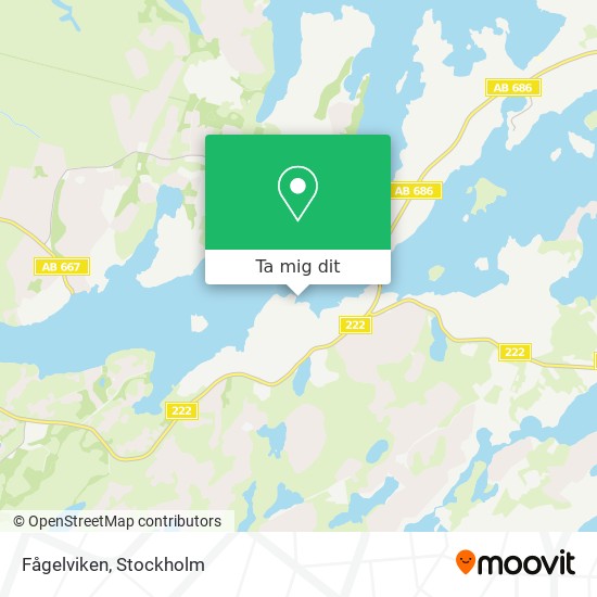 Fågelviken karta