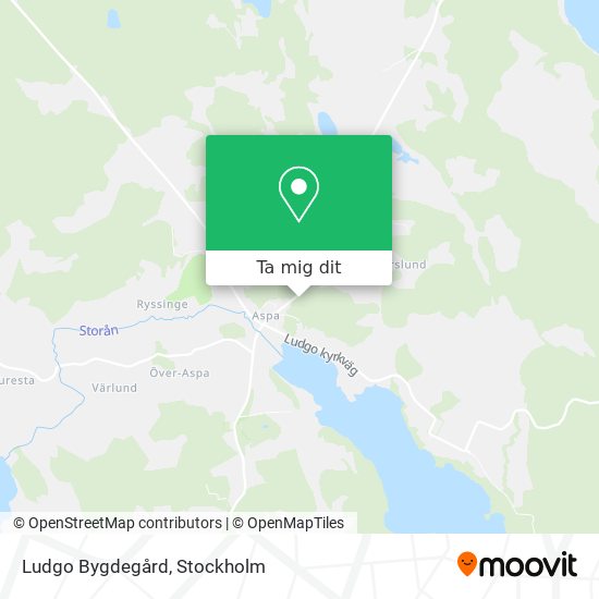 Ludgo Bygdegård karta