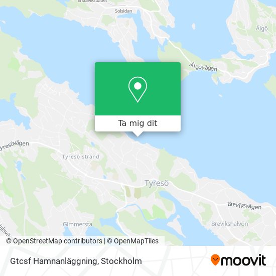 Gtcsf Hamnanläggning karta