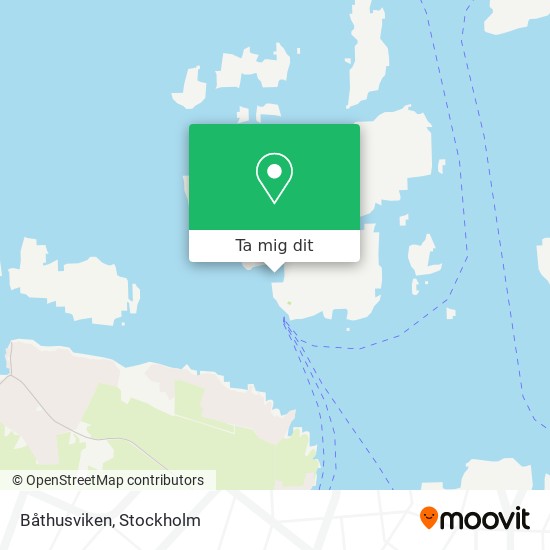 Båthusviken karta