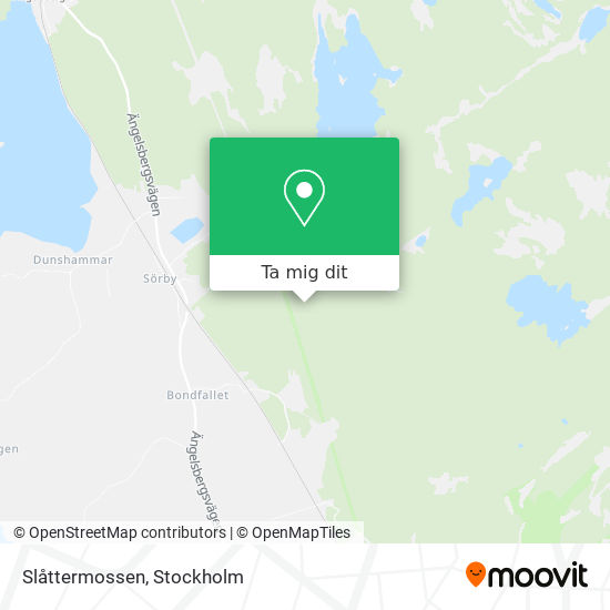 Slåttermossen karta