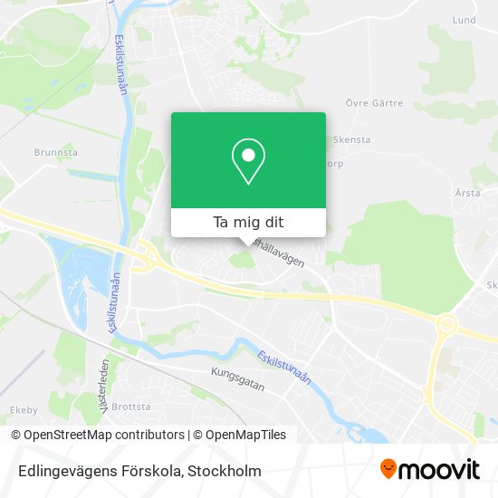 Edlingevägens Förskola karta