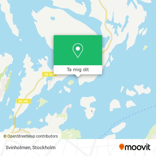 Svinholmen karta