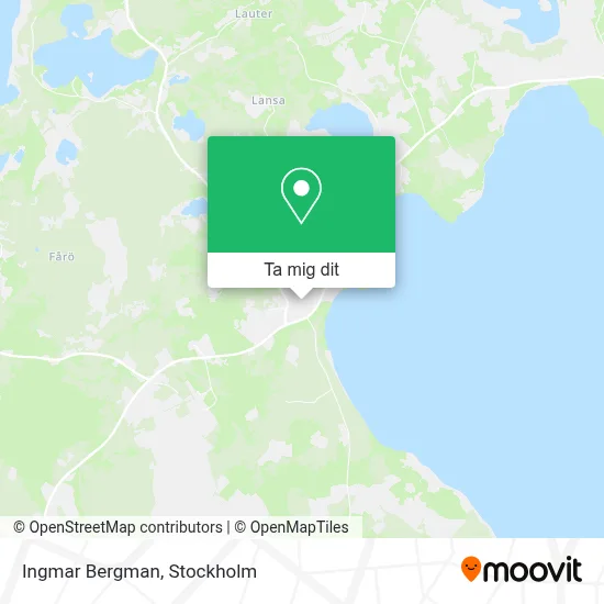 Ingmar Bergman karta