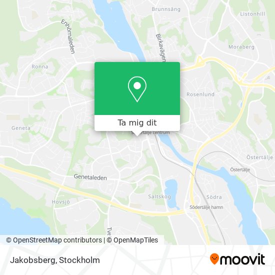 Jakobsberg karta