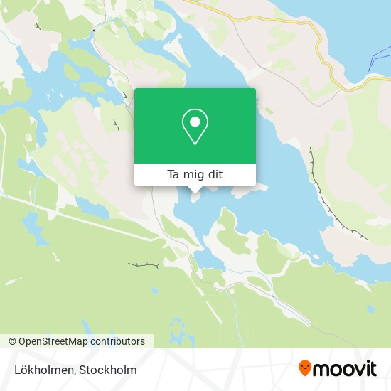 Lökholmen karta