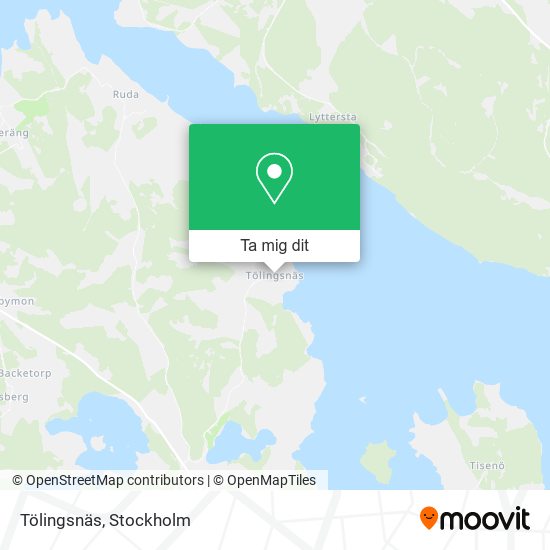 Tölingsnäs karta