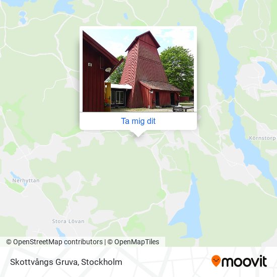 Skottvångs Gruva karta