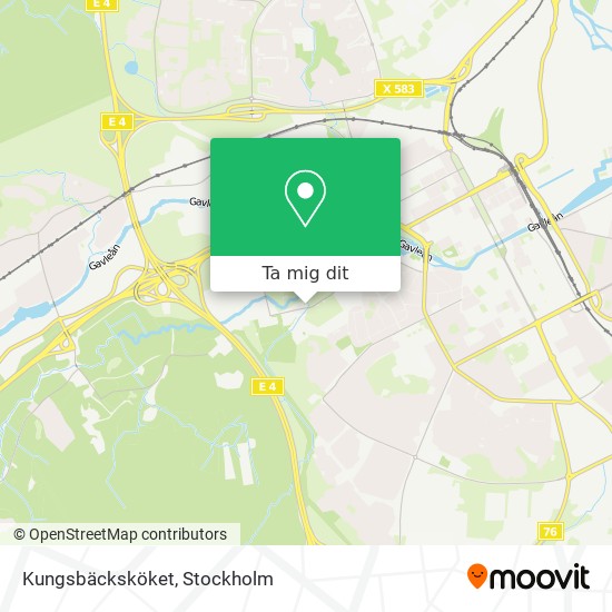 Kungsbäcksköket karta