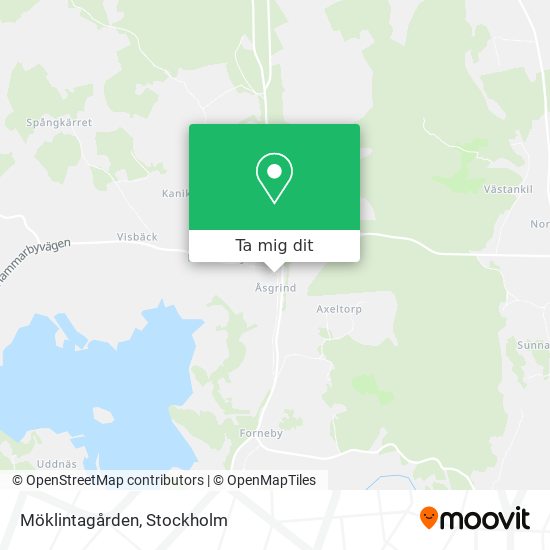 Möklintagården karta
