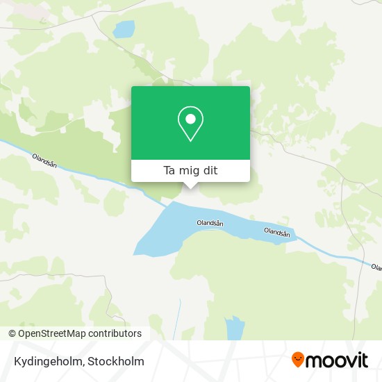 Kydingeholm karta