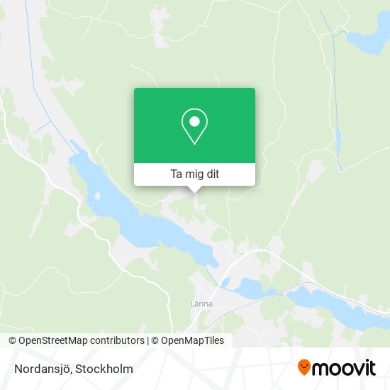 Nordansjö karta