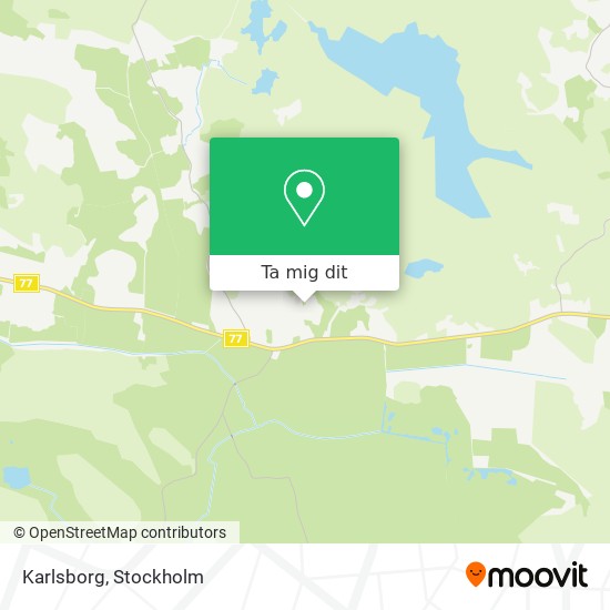 Karlsborg karta